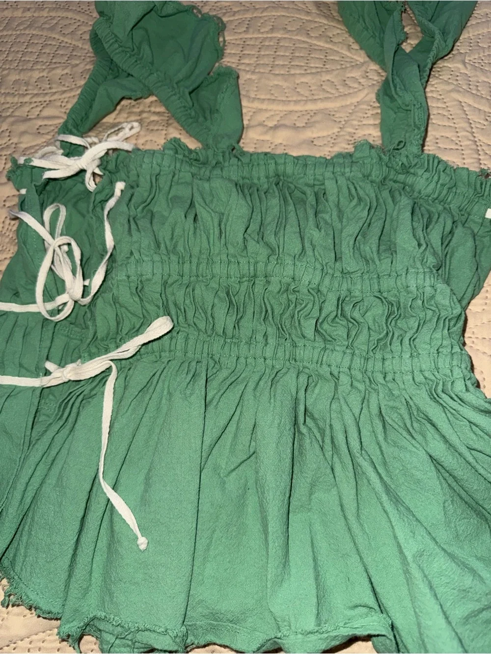 Free People Green Tank